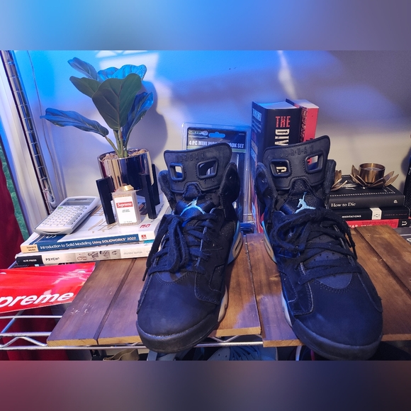 Air Jordan Retro 6 M 10.5 UNC - Picture 2 of 8